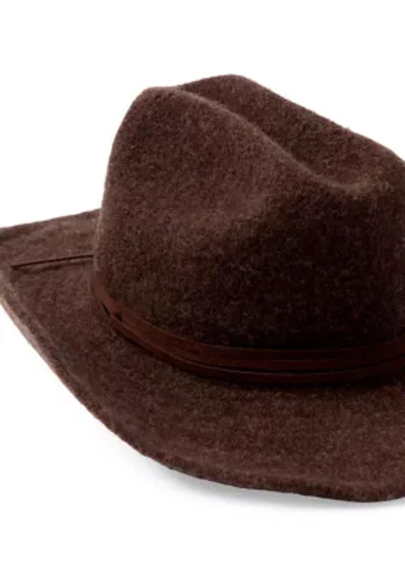Rowley Knit Cattlemans Crease Cowboy Hat