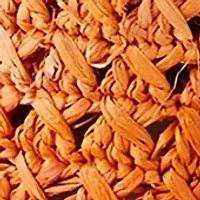  Raffia Fedora with Crochet Crown Braid Brim