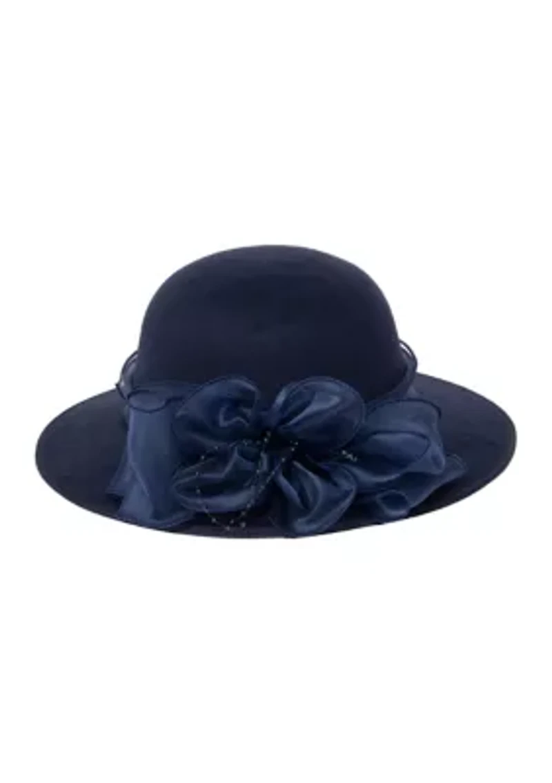 Brim Hat with Bow