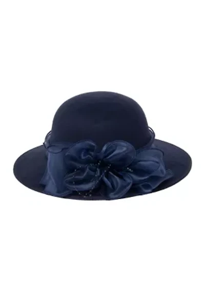 Brim Hat with Bow
