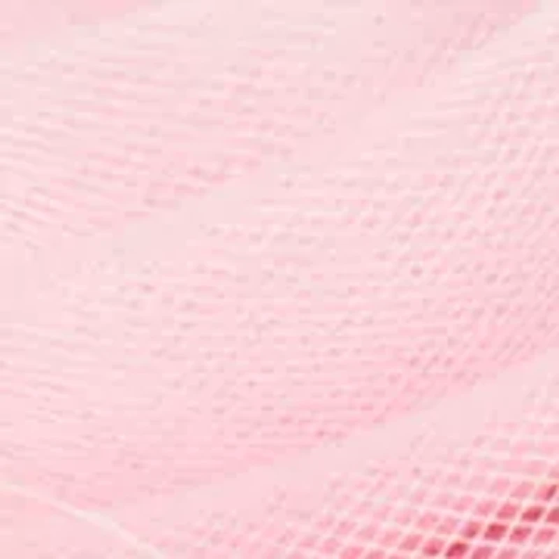 Fascinator with Pleated Organza Veil Rosetta Detail and Feather Trim