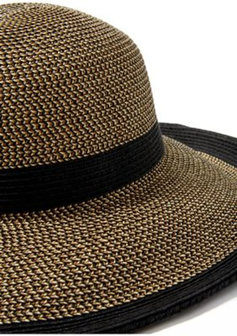 Women's Water Repellent Striped Cloche Hat