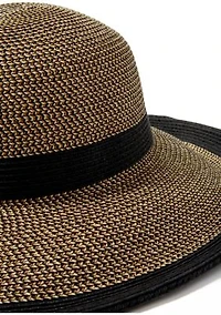 Women's Water Repellent Striped Cloche Hat