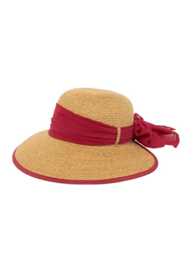 Women's Chiffon Tie Back Face Saver