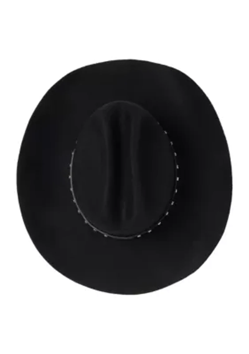 Rhinestone Cattleman's Crease Cowboy Hat