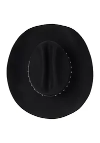 Rhinestone Cattleman's Crease Cowboy Hat
