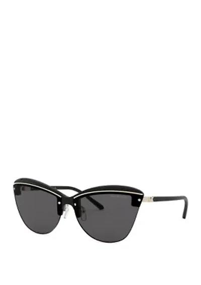 Rimless Cat Eye Sunglasses