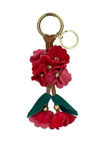 Hydrangea  Bag Charm 