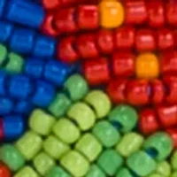 Large Borse - Strawberry Beaded