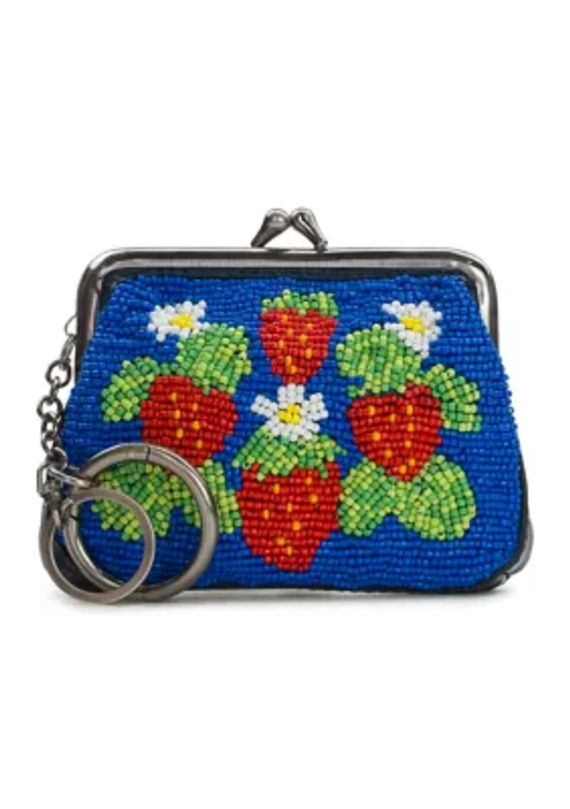 Large Borse - Strawberry Beaded