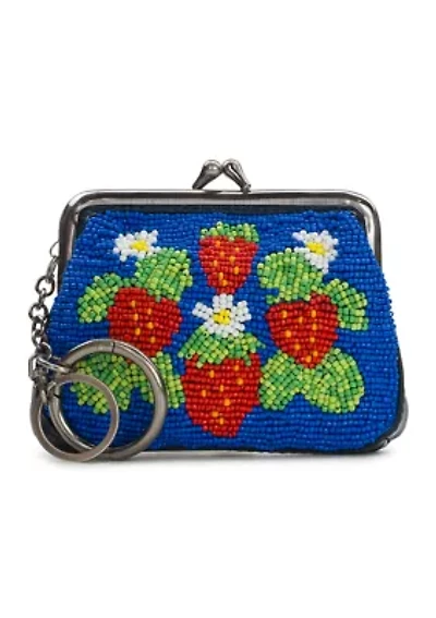 Large Borse - Strawberry Beaded