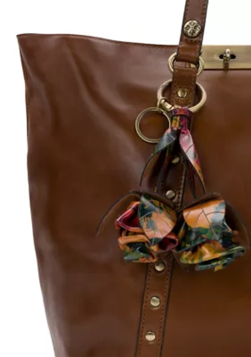 Laced Rose Keychain Fob