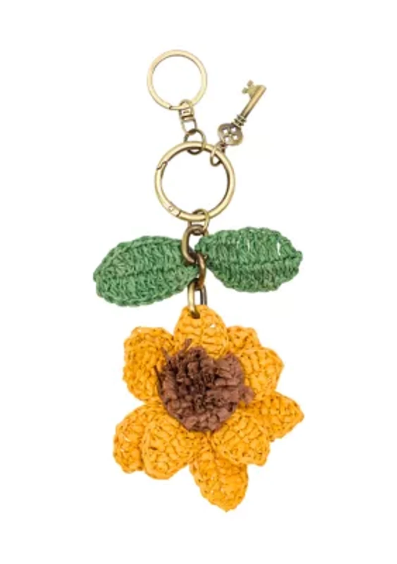 Sunflower Keychain 