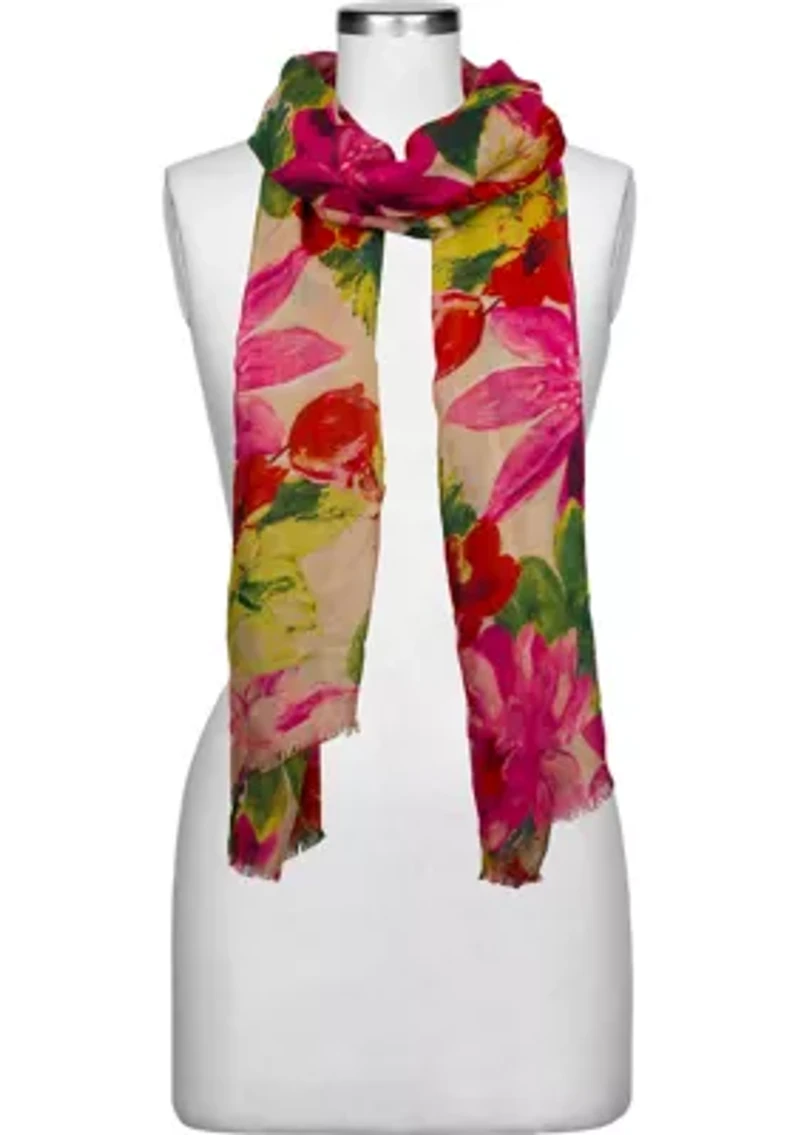 Floral Scarf