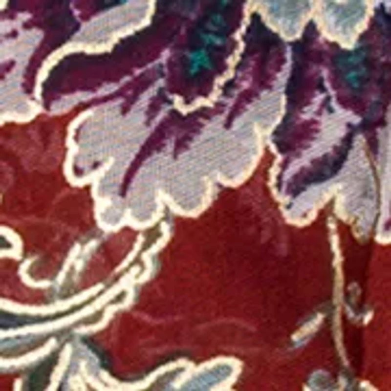 European Floral Tape Scarf