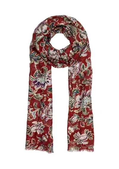 European Floral Tape Scarf