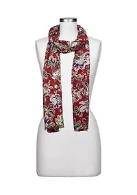 European Floral Tape Scarf