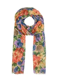 Floral Print Scarf