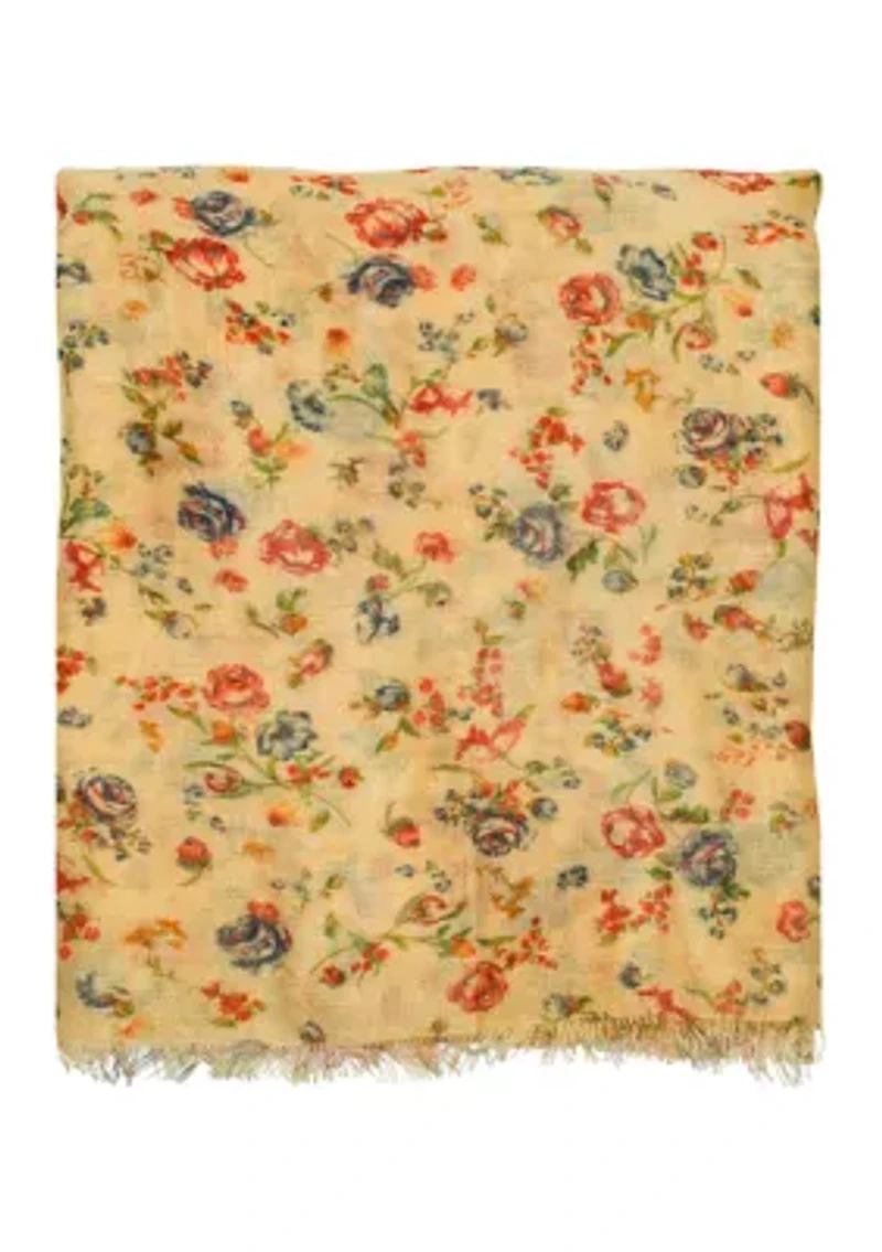 Floral Scarf