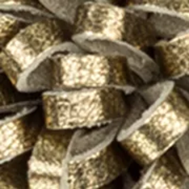 Leather Pom Pom Key Fob