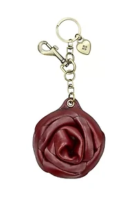 Rose Mirror Keychain