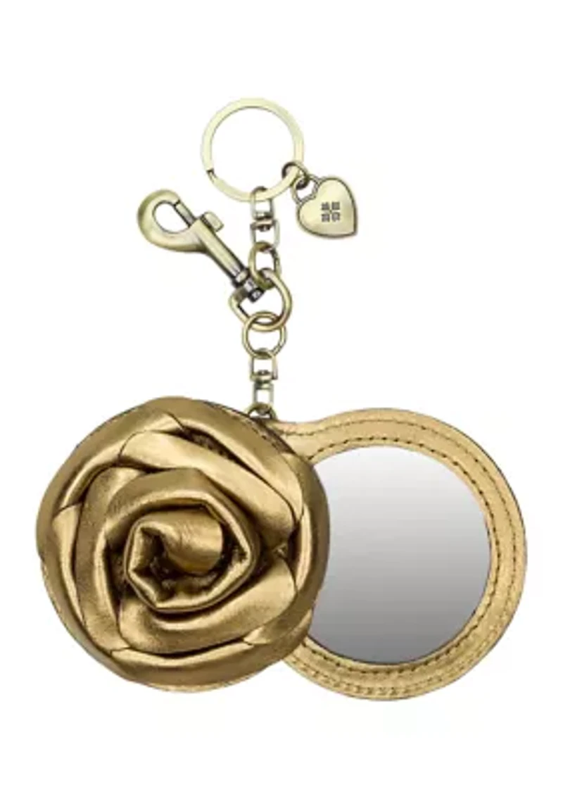 Rose Mirror Key Fob