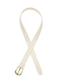 Vietri Belt - Burnished Tooled