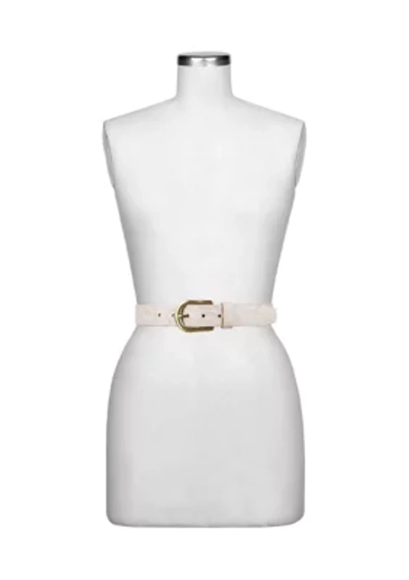 Vietri Belt - Burnished Tooled