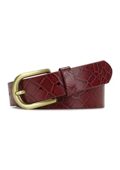 Vietri Crocodile Belt