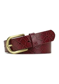 Vietri Crocodile Belt