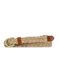 Istres Braided Belt Rope and Leather