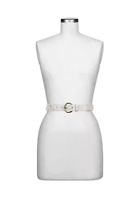 Miramas Macrame Belt Rope and Leather