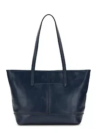 Verzi Tote with Scarf - Woven Raffia