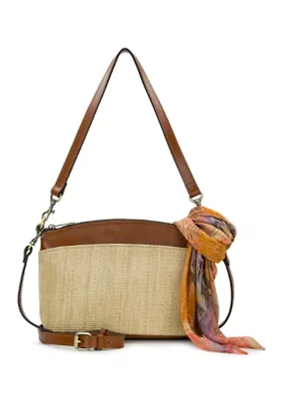 Arlee Crossbody Bag with Scarf 
