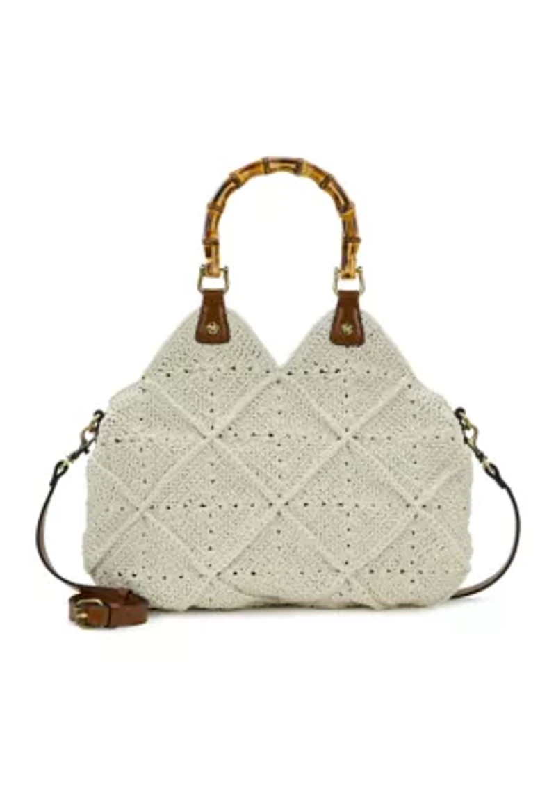 Delphi Crochet Crossbody Bag