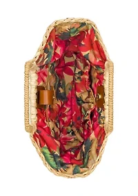 Mykonos Basket Top Handle Crossbody Bag