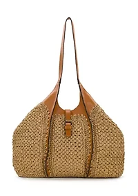 Santorini Woven Satchel