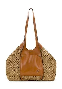 Santorini Woven Satchel