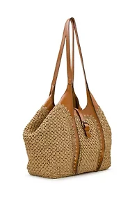 Santorini Woven Satchel