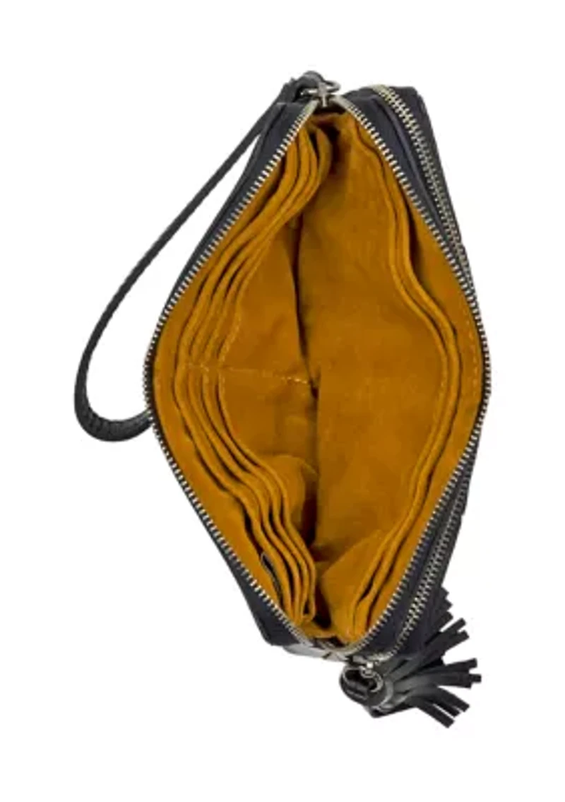 Titto Tassel Wristlet 