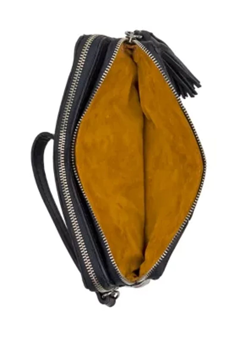 Titto Tassel Wristlet 