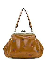 Tabby Frame Bag - Fleur de Jardin Embossed