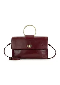 Belvi Top Handle Crossbody 