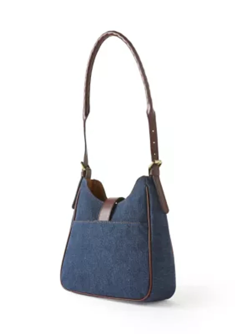 Verretto Adjustable Shoulder Denim Bag