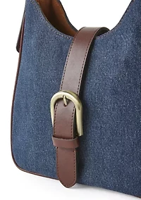 Verretto Adjustable Shoulder Denim Bag