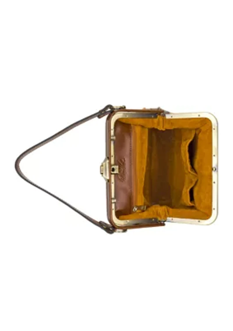 Alix Frame Crossbody Bag - Paris Map
