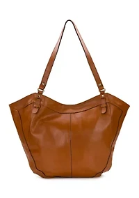 Liliane Tote Bag- Rugged Natural Grain Leather