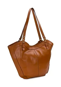 Liliane Tote Bag- Rugged Natural Grain Leather