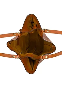 Liliane Tote Bag- Rugged Natural Grain Leather