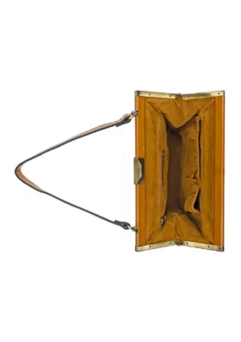 Nathalie Leather Frame Crossbody